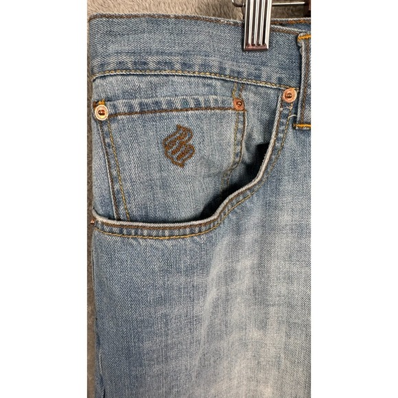 Rocawear Casual Jeans Men's W40 Blue Cotton Straight Leg 5-Pockets Regular Fit - Picture 2 of 8